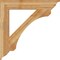 Ekena Millwork Legacy Traditional Rough Sawn Bracket, Western Red Cedar, 6"W x 40"D x 40"H BKT06X40X40LEC01RWR - alternate 3